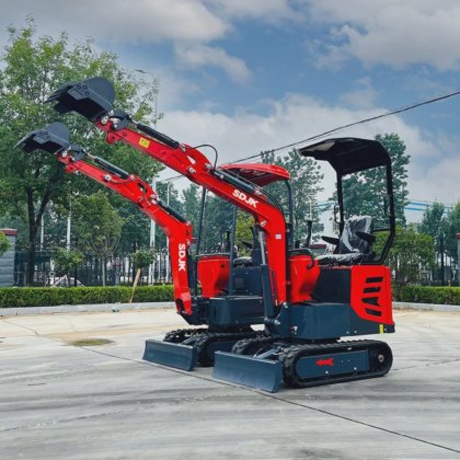 新型油圧ショベル価格 1 トンミニ油圧ショベル掘削用小型油圧ショベル Digger