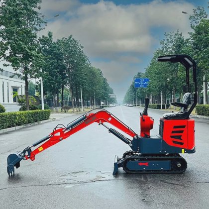 新型油圧ショベル価格 1 トンミニ油圧ショベル掘削用小型油圧ショベル Digger