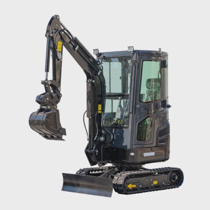 ミニ・ディガー中国卸売用小型ミニ油圧ショベル 1.7 トン価格とサムバケット