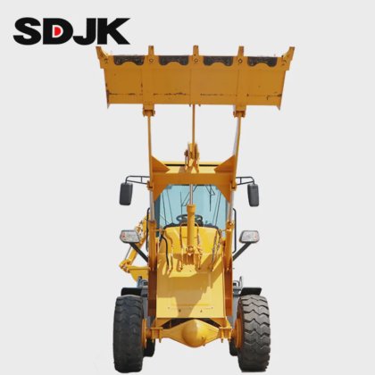 CE および EPA 認定の工場向け低価格、新しいコンパクトミニ けん引式ローダバックホー（アタッチメント装着時）カスタマイズ可能