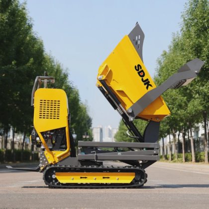 セルフロードダンパー 500kg ミニダンパー、リフト機能付きセルフ 積載ミニダンパーミニローダー中国の有名ブランド