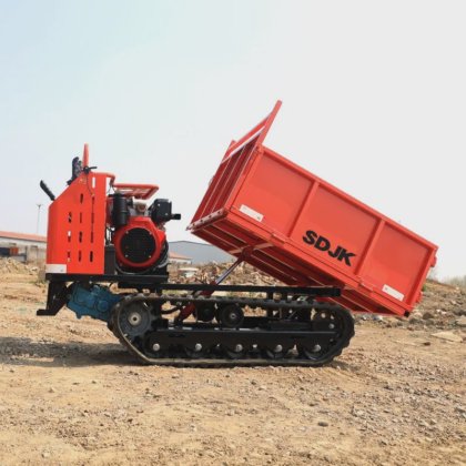 小型ゴム製トラッククローラダンパディーゼルミニダンプ（ 5 トン） パームフルーツプランテーション用トラック