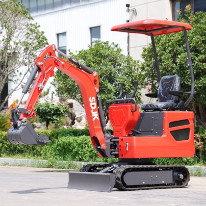 中国工場価格小型ミニ油圧ショベル販売用ホットセール ホールセール最小地球移動機械けん引式バックホーローダレトロ 1ton ミニ油圧ショベル