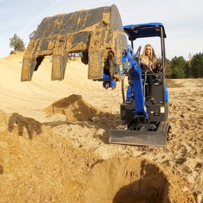 中国ミニ油圧ショベル 1 Ton ミニ油圧ショベルミニ Digger