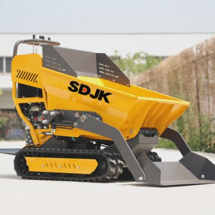 無料配送ミニダンパー自動ロード採用エージェント小型クローラー ダンパー油圧ダンプトラック自動ミニダンパー 500kg