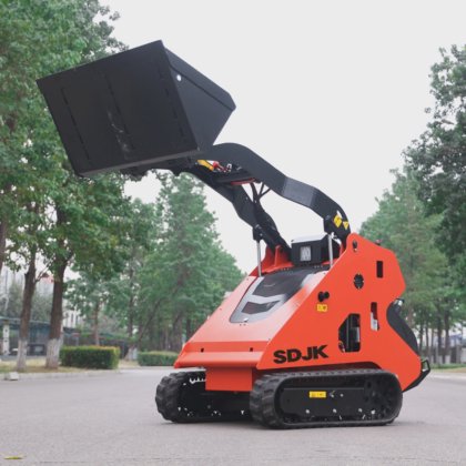 直接販売農業機械多機能電動クローラーローダミニスキッド ステアローダ