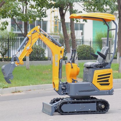 中国ミニ油圧ショベルサプライヤ、安い 1 トンミニ家庭用油圧ショベル 販売のため