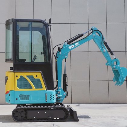 中国ミニ油圧ショベルサプライヤ、安い 1 トンミニ家庭用油圧ショベル 販売のため