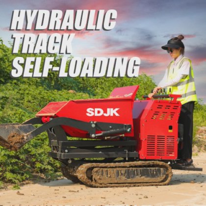 チェーンドライブエンジン駆動ホイールバロー 4WD ホイールバローファームミニ 販売の小型ダンパーのための Barrow