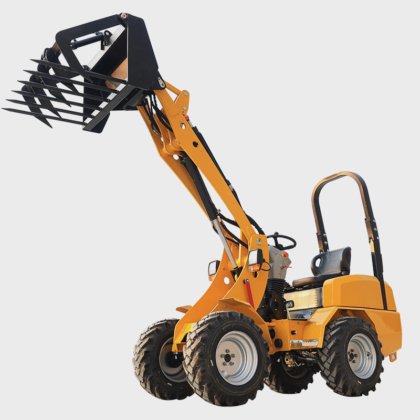 最も安い中国の小型車輪のローダの定格負荷 1500 kg （ルーフ装着時）