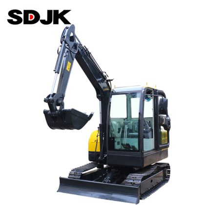 3.5 トン安価な油圧掘削装置クローラーバッガ