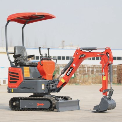 無料の輸送ミニ油圧ショベル 1 トン 2 トン