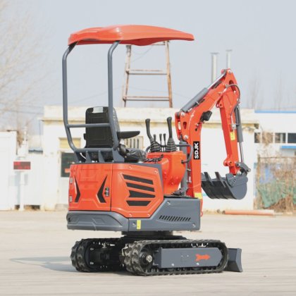 無料の輸送ミニ油圧ショベル 1 トン 2 トン