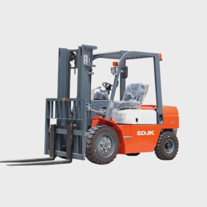 高効率平衡フォークリフト中国 Sdjk 工場新ディーゼルフォークリフト 4 輪ミニフォークリフト