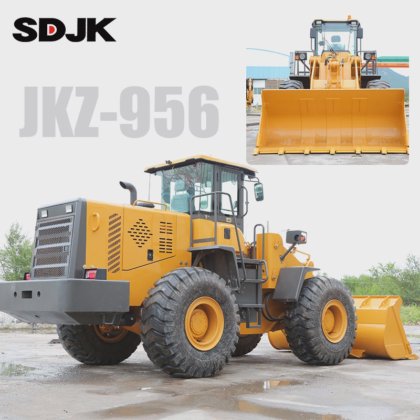 Goede configuratie compacte lader knikgestuurde