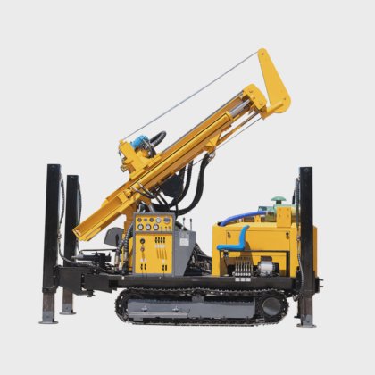 クローラー式深孔空掘削 DTH 井戸掘削の価格 販売用リグ