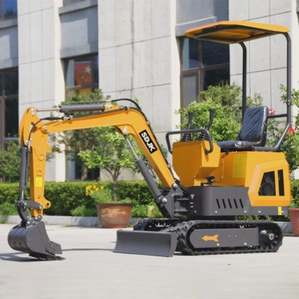 中国の安い小型 Digger 卸し売りマイクロばがさし小型油圧ショベル 1 Ton