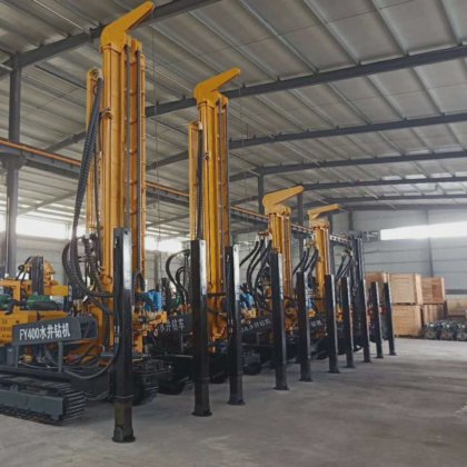 良質の安い価格 300m 鋼鉄クローラー建設機械携帯用水 井戸用ロータリ掘削機リグ