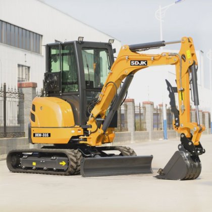 土木建設機械ミニ油圧ショベル 3.5 トン建設クボタエンジン新製品 クローラーディガー油圧小型ディガー油圧ショベル