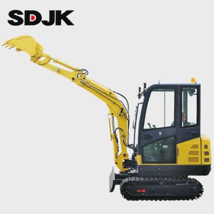 2500 kg の油圧ポータブルホイールバックホーを多機能で販売