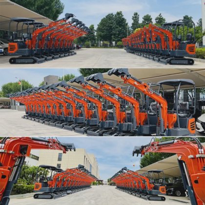 1.0 Ton 油圧ミニクローラー油圧ショベルミニ Digger の価格