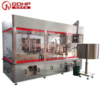 口服液气洗瓶灌装旋盖一体机