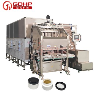 药膏热灌装冷却生产线