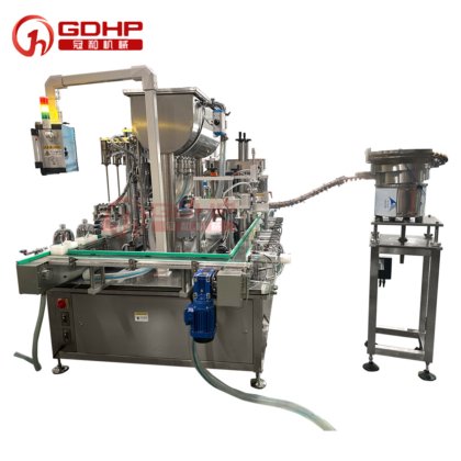 洋酒白酒多功能灌装轧盖（压盖）一体机