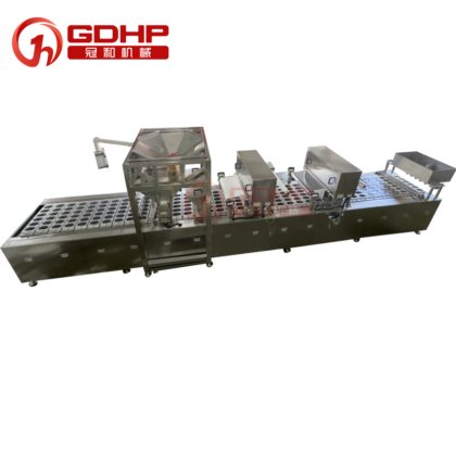 除湿盒颗粒灌装封膜压盖一体机