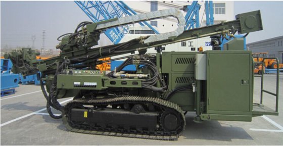 140 米深度 110 毫米直径锚杆钻机