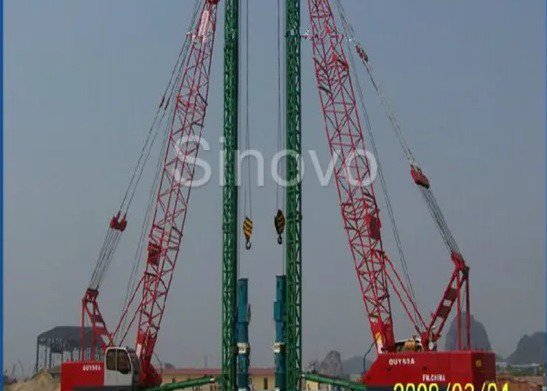 建筑混凝土桩 186KW 液压打桩机