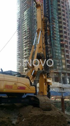 建筑工程 钻孔直径 800 毫米 基础液压桩