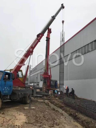 桩基工程 TR100D 地基钻机 中国底盘 液压移动式