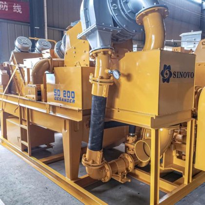 用于钻孔灌注桩施工的 SD250 带筛分的旋流除砂器