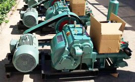 80 毫米卧式双缸双动泥浆泵 20 马力