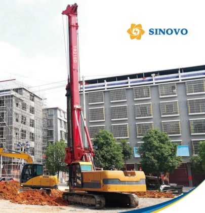 高性能扭矩旋挖钻机 TR210D:适用于高扭矩应用的顶级钻机