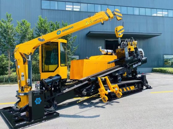 水平定向套管钻机钻孔简化天然气管道操作