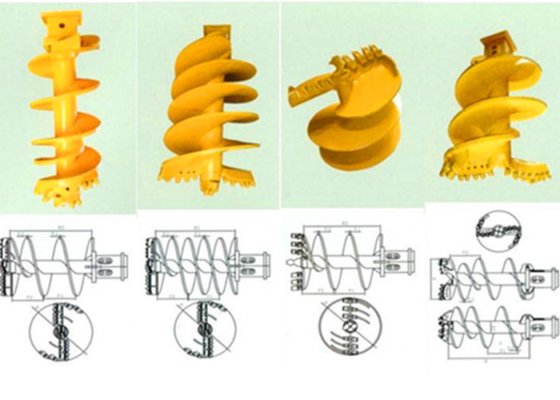 与宝格连接的螺旋系列钻孔配件