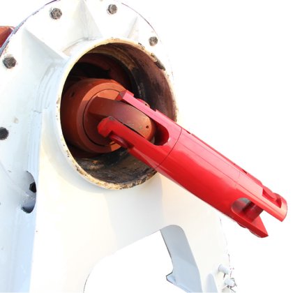 用于凯利杆的 25 吨伸缩式钻孔配件旋转装置