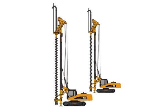 20 米钻孔深度基桩 CFA 设备/履带式 CFA