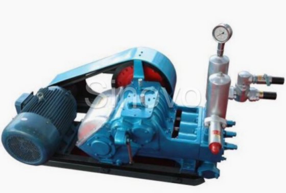 蓝色卧式重型泥浆泵
