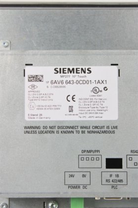 Siemens 6AV6643-0CD01-1AX1
