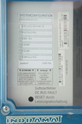 Indramat DDC01.1-K100A-DL01-01-FW Digital AC Servo