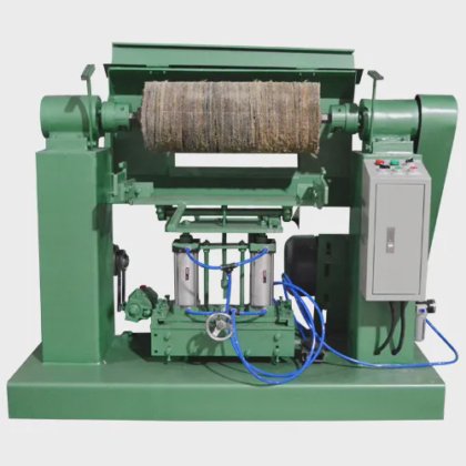 单面自动气动餐具边缘抛光机