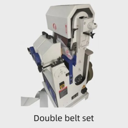 木材和金属管材表面去毛刺和拉丝打磨机