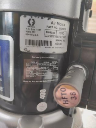 GRACO CHECK-MATE PUMP 11:1, RAM