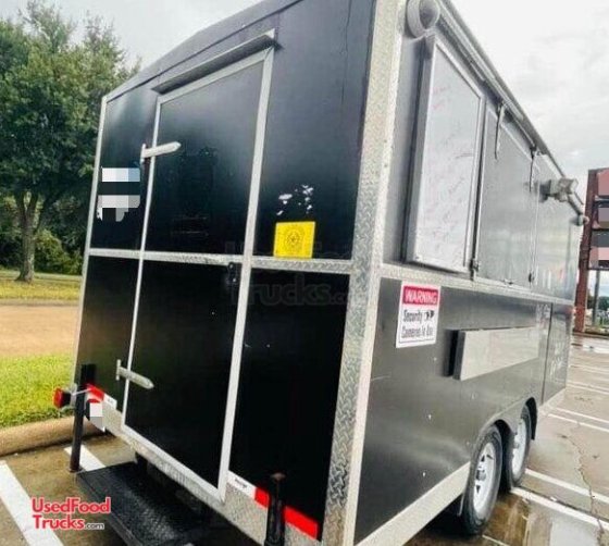 2021 Mobile Kitchen Trailer Street Food Concession Trailer with ProFire. in Hufsmith, TX, USA
