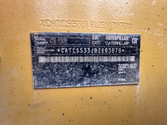 2014 Caterpillar CS533E