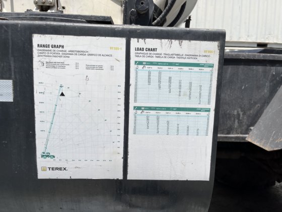 2011 Terex RT555-1