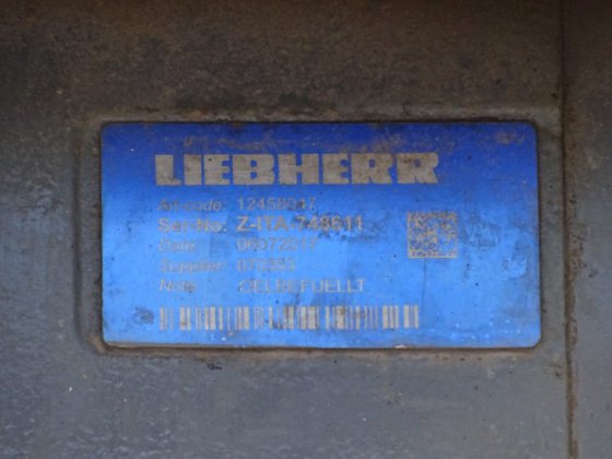 2019 Liebherr L538P